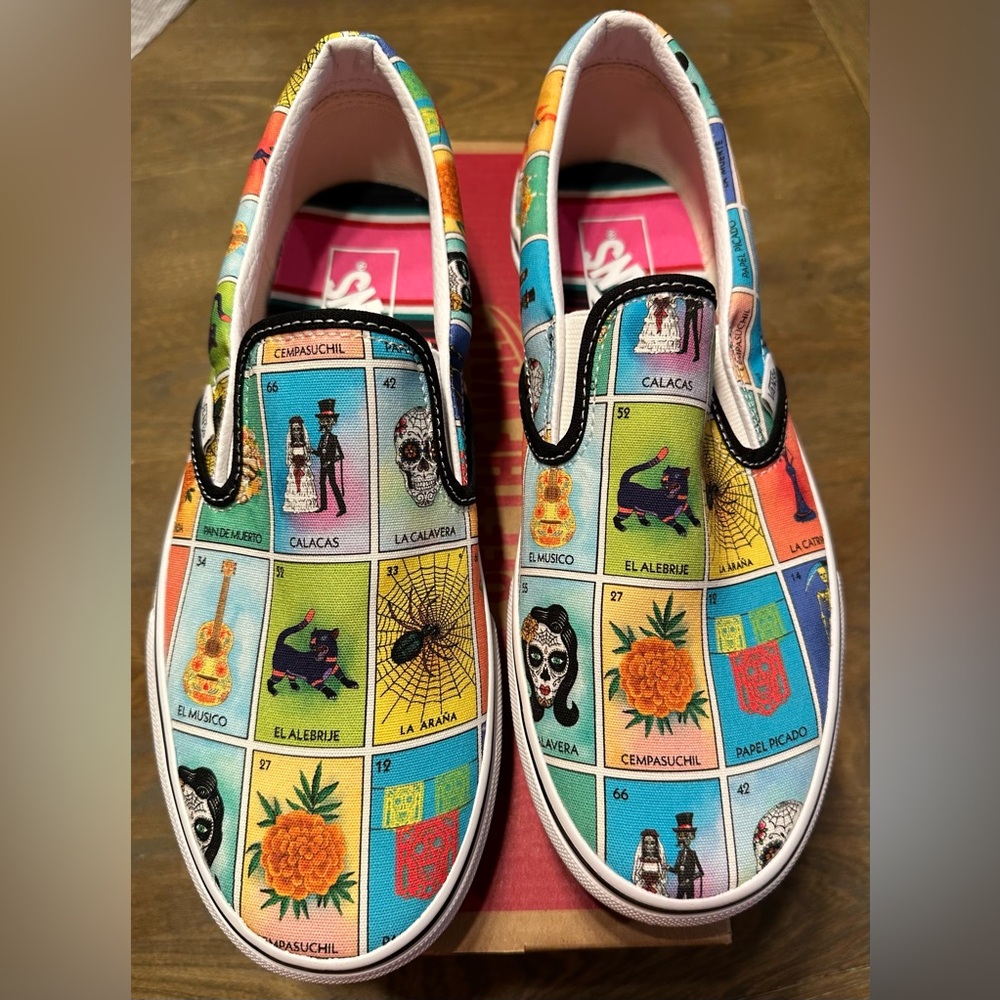 BNWT Vans Loteria Slip-on size 9.5